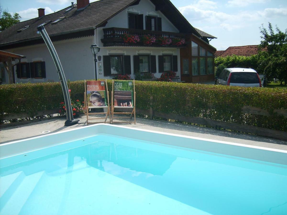 Ferienwohnung Wachmann Rohrbach am Kulm Exterior foto